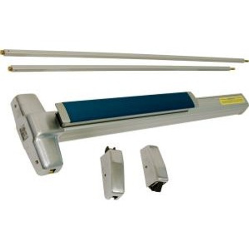 Von Duprin CX9927EO-3-US28-RGO Exit Only Chexit Controlled Surface Mounted Vertical Rod Device 3' Door
