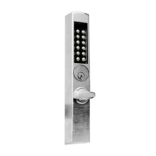 Eplex E3065MSNT-626-41 3000 Mortise Dlatch Lock Narrow Stile Thumbturn in Satin Chrome