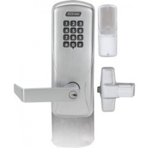 Schlage CO-200-993R-70-KP-PD Offline Exit Trim Rim/Concealed Vertical Rod Keypad Electronic Lock (Standard Cylinder) Schlage CO-200-993R-70-KP-PD Offline Exit Trim Rim/Concealed Vertical Rod Keypad Electronic Lock (Standard Cylinder)