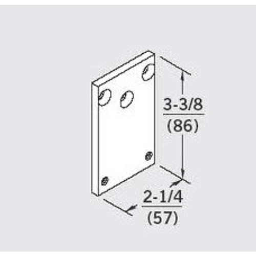 Dorma Dorma 830-689 Drop Plate Dorma Dorma 830-689 Drop Plate