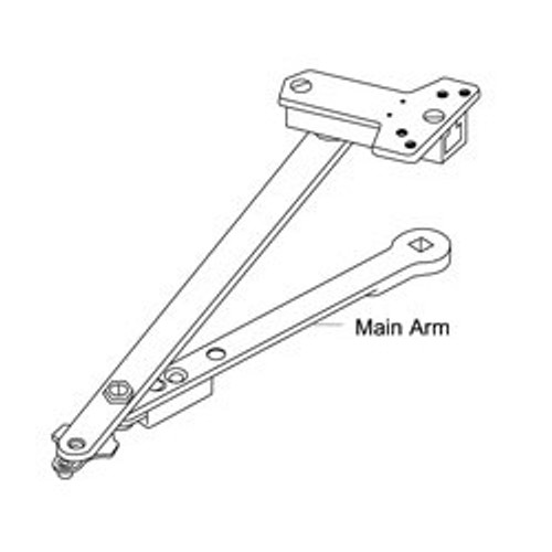 Norton 6100-1 689 Unitrol Arm Assembly, Hold Open, 28" to 32" Door Widths, 1600, 7500, 8000 Series, Aluminum