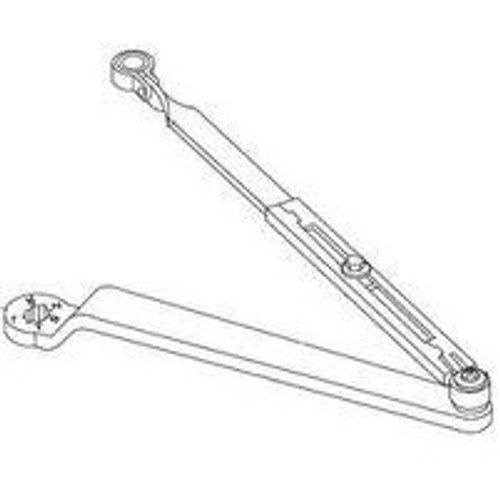 Norton 7701-1A 689 J Top Jamb Arm Assembly, Non-Hold Open, 1600, 7500, 8000, 9300BC, 5700 Series & 7120SZ, 7220, Aluminum