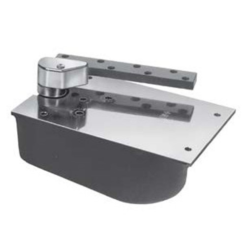 Rixson L27105S-LAP-RH Selective Hold Open 105° Heavy Duty Floor Door Closer (Body Only)