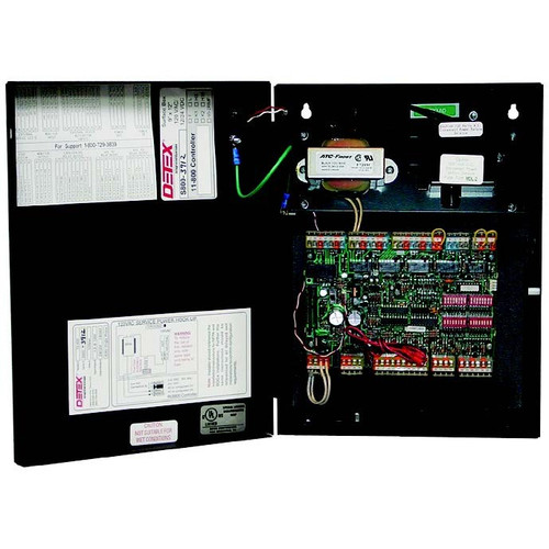 Detex 10-800 Controller System, 120VAC/24VDC, Stand Alone, Contains Back Box