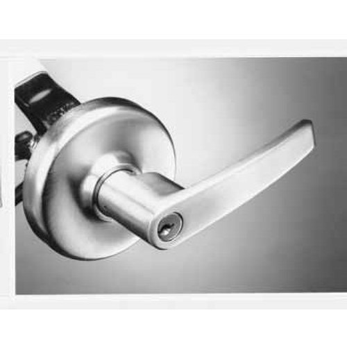 Corbin Russwin CL33905 AZD 605 LC 24AD Fail Secure Lever, 24AC/DC, Grade 1, AZD Design, Less Cylinder, Bright Brass