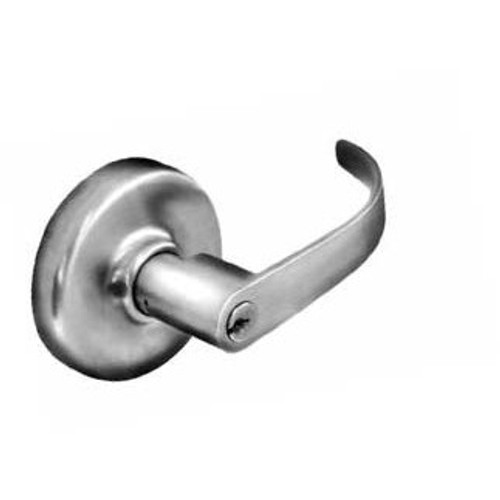 Corbin Russwin CL33905 PZD 626 LC 24AD Fail Secure Lever, 24AC/DC, Grade 1, PZD Design, Less Cylinder, Satin Chrome