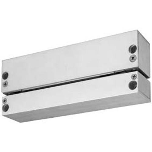 SDC 1561SV Surface Mount Hi/Shear Concealed EMLock, for Push Side of the Door, Satin Aluminum Clear Anodized
