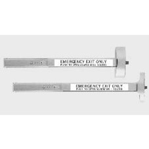 Dorma BPA KIT 32D 9000 Series Battery Powered Wide Stile Wire Alarm Kit for B Device Length, Satin Stainless Steel Finish