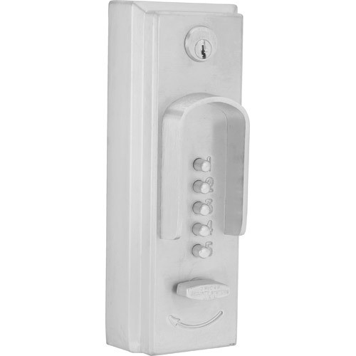 Simplex 2015-26D-41 Pushbutton Keyless Lock in Satin Chrome