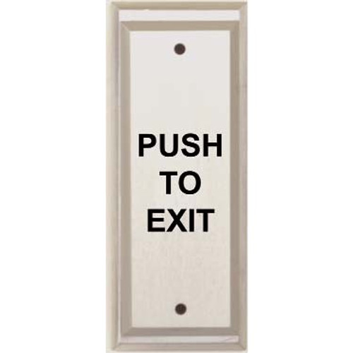 Alarm Controls PN5-111 Vandal Resistant Pneumatic Time Delay Push Plate