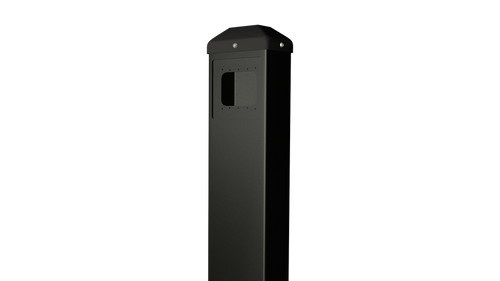 BEA 10BOLLARD Low Energy Door Post Black