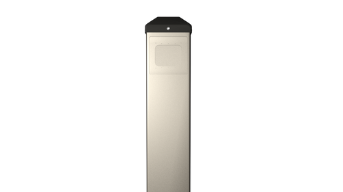 BEA 10BOLLARD Low Energy Door Post Silver