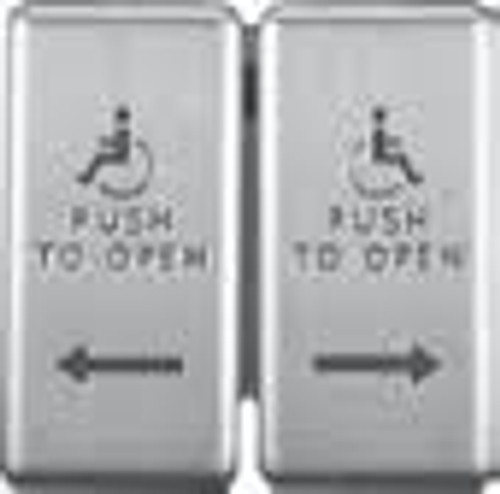 LCN 8310-3855WF Door Closer with Wless Act Logo D V 8310 Wall Flush Mount Actuator