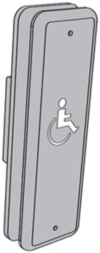 LCN 8310-818 Door Closer with 8310 Rect Actuator Logo Only 8310 Jamb Mount Actuator