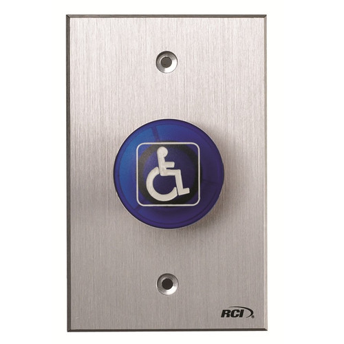 RCI 916-MO Momentary Tamper Resistant Handicap Button RCI 916-MO Momentary Tamper Resistant Handicap Button