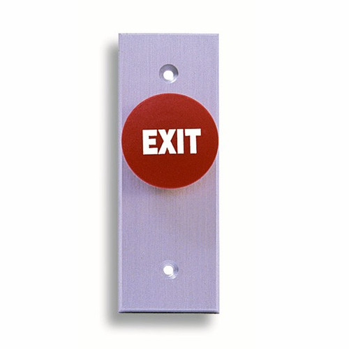Rutherford Controls RCI 918N-MA Narrow Maintained Tamper Resistant Exit Button Rutherford Controls RCI 918N-MA Narrow Maintained Tamper Resistant Exit Button