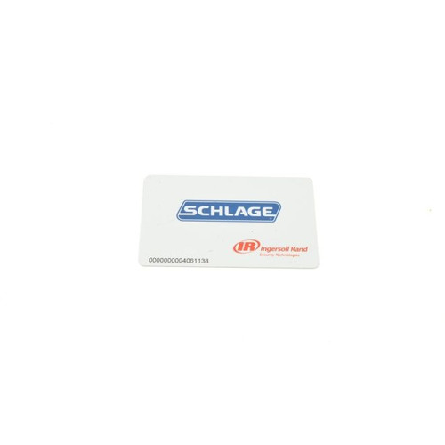 Schlage MAG2 Magnetic Stripe Card Encoded with Logo Schlage MAG2 Magnetic Stripe Card Encoded with Logo