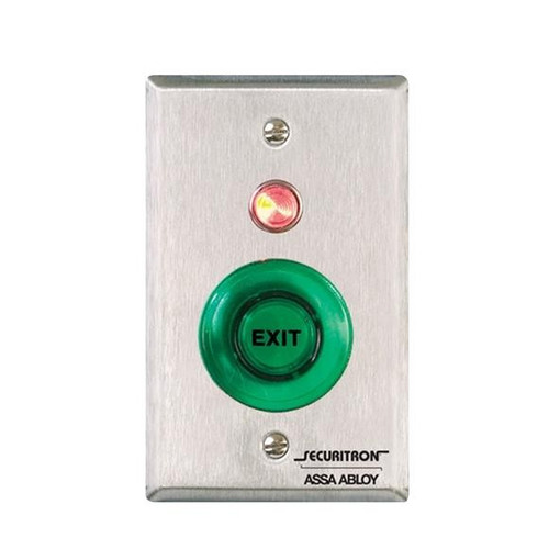 Securitron Securitron PBA Alternate Illuminated 1-1/2" Round Push Button
