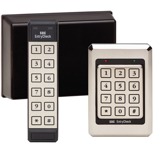 Security Door Controls SDC 931-KP-4U EntryCheck Digital Keypad & Controller Single Gang Security Door Controls SDC 931-KP-4U EntryCheck Digital Keypad & Controller Single Gang
