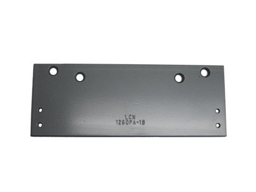 LCN 1260-18PA-BRASS Pull Side Drop Plate ONLY Parallel Arm Screw in Brass Finish