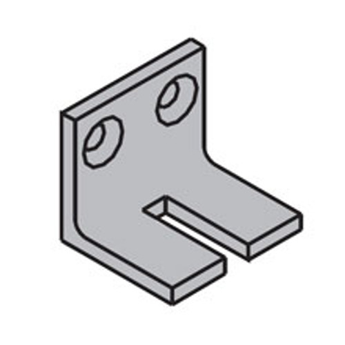 LCN 1460-30-BRASS Surface Mount Door Closer part Cush Shoe Support in Brass Finish