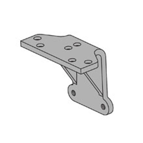 LCN 1460-62A-BLK Surface Mount Door Closer part Auxiliary Shoe in Black Finish