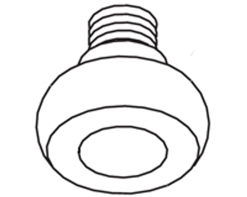 LCN 2210-TORX-AL Surface Mount Door Closer part 2210 Series Torx Screw Pack in Aluminum Finish