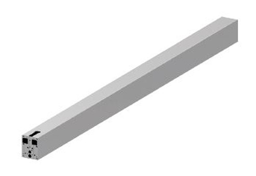 LCN 2810-3572DD-81.5IN-AL Surface Mount Door Closer Header Assembly 81.5" Powder Coat in Aluminum Finish