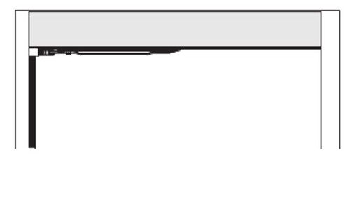 LCN 2811-STD-CP-36IN-LH-ANCLR Door Closer part Senior Swing Center Hung Pivot Single Door 36" in Aluminum Finish