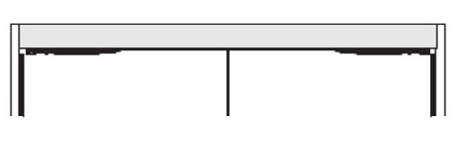 LCN 2853-STD-CP-ANDKB Door Closer with Closer Senior Swing Simultaneous Door Pairs in Dark Bronze Finish