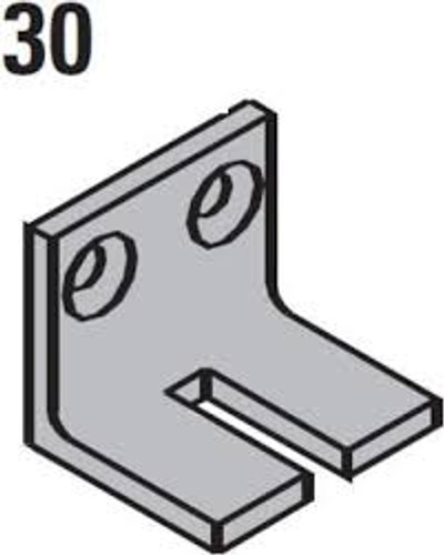 Cush Shoe Support #4040XP-30 BLK  LCN Cush Shoe Support #4040XP-30 BLK  LCN