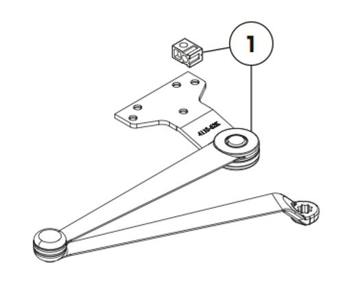 LCN Extra Duty Parallel Arm W/62g #4040XP-3077EDA/G US4  LCN