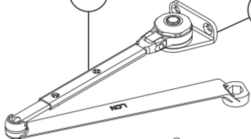 Hold Open Forearm #4040XP-48 AL  LCN Hold Open Forearm #4040XP-48 AL  LCN