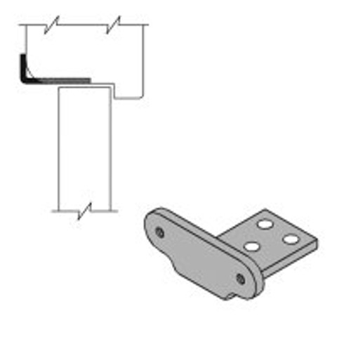 Soffit Shoe #4040XP-65 AL — LCN