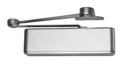 LCN 4111-EDA-LH-US26D-DEL Surface Mount Smoothee Door Closer part Extra Duty Arm in Satin Chrome Delayed Finish