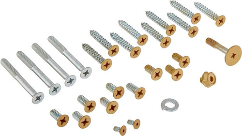 LCN 4640-TBWMS-AL Door Closer part Thru Bolt Wood and Machine Screw Pack in Aluminum Finish