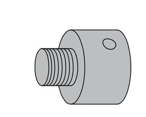LCN SEM7810-E050-AL Door Closer with Sem7800 Series Extension Surface Mount Only in Aluminum Finish