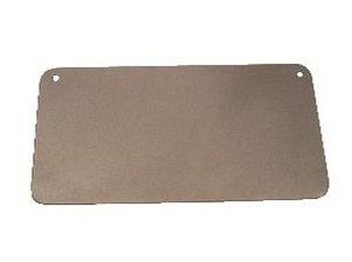 Alarm Locks 767x28 Alarmed Panic Locks Metal Mounting Plate in Satin Aluminum