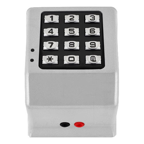 Alarm Lock DK3000-MS Trilogy Weatherproof 12/24V PIN Only Digital Access Keypad in Metallic Silver Alarm Lock DK3000-MS Trilogy Weatherproof 12/24V PIN Only Digital Access Keypad in Metallic Silver