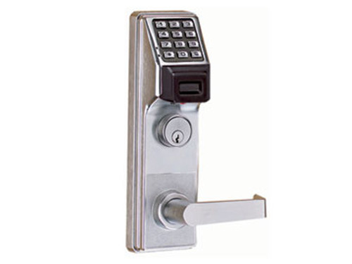 Alarm Lock ETPDLS1G-10BY71 Trilogy Exit Trim Prox Reader with Keypad Straight Lever - Yale 7100 in Dark Bronze