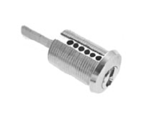 Simplex 74161-26D-01 Key Override Cylinder 900 Series for 37989 in to 2 42377 in Doors in Satin Chrome