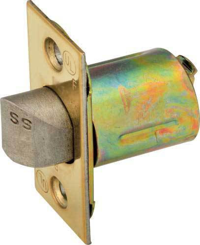 DormaKaba 75185-03-01 2-3/8" Backset, 1/2" Throw Latch, Bright Brass