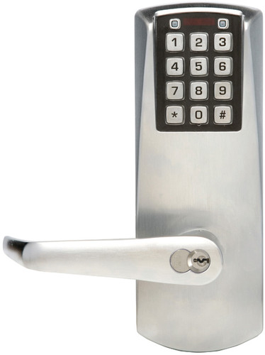 Eplex E202yxsll-626-41 2000 Exit Trim with Lvr Schlage C Kil/100 Access Codes in Satin Chrome