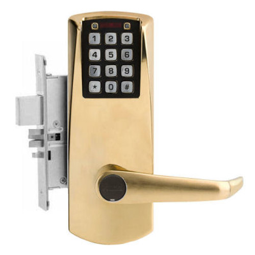 Eplex E206AXSLL-606-41 2000 Mort Withauto Dbolt Sch C K-i-l/100 Access Codes 1 1/4in Faceplate Non-handed in Satin Brass