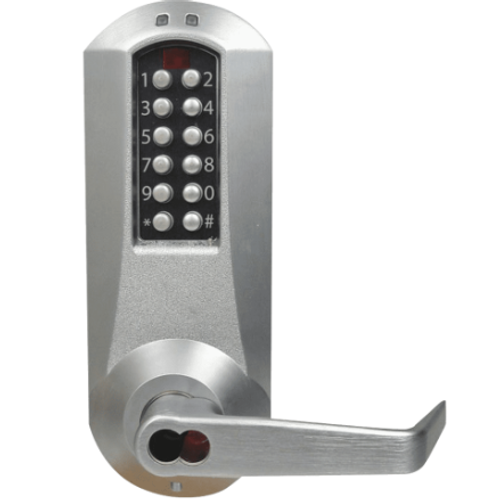 Dormakaba E-Plex E5031BWL-626 Lever Electronic Lock Small Formal IC Core Prepped