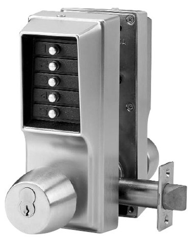 Eplex E5886XSWL-626-41 E5886 Entry/Egress Mortise Lck in Satin Chrome
