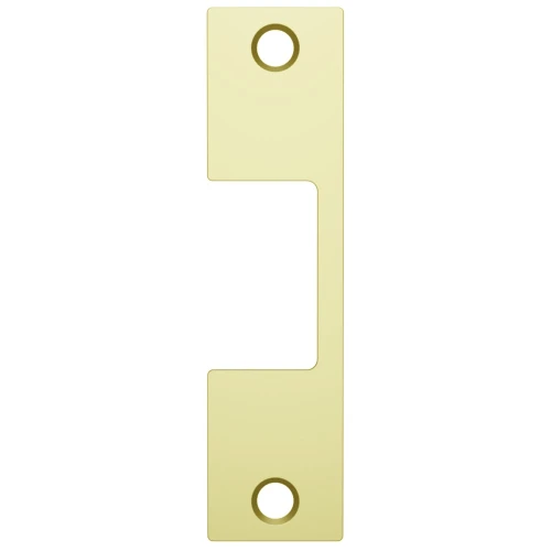 Hes J-605 Faceplate for 1006 Series in Bright Brass
