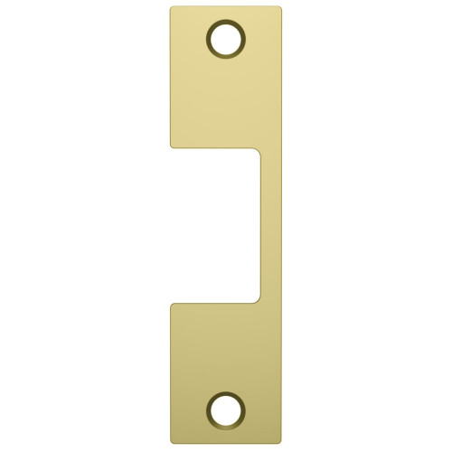 HES J-606 Faceplate for 1006 Series in Satin Brass