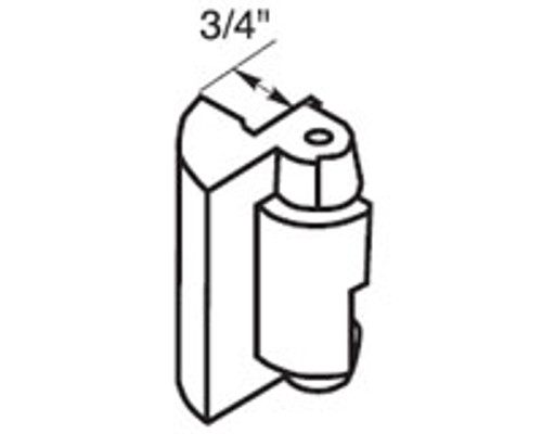 Folger Adams 012-0488-001 310 Latchbolt Keeper 3/4 In