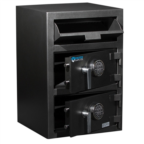 Protex FDD-3020 Large Dual-Door Front Loading Depository Safe